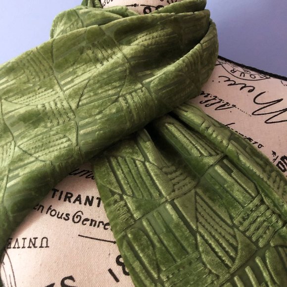 Museum of Fine Arts Boston Velvet Burnout Scart - Picture 5 of 5